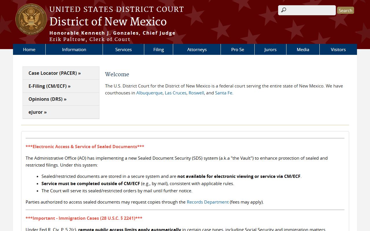 Lincoln County District Court records federal district court distinction